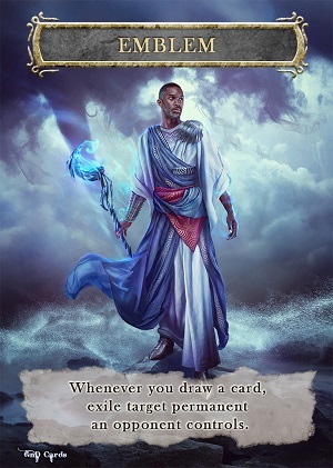 Emblem Teferi Hero of Dominaria 1